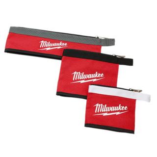 Milwaukee 3-Piece Multi-Size Zipper Pouches