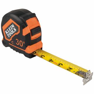 Klein Tools 30-Foot Magnetic Double-Hook Tape Measure