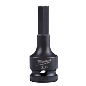 Milwaukee Lineman's Hex Bit Socket- 3/8