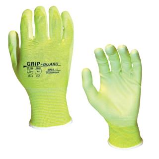 Ironwear Nitrile Coated A4 Hi-Vis Lime Gloves