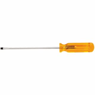 Klein Tools 3/16 Inch Cabinet Tip 4 Inch Shank Screwdriver