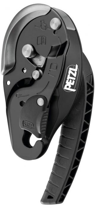 Petzl I'D S Self-Braking Descender (Black) - Black - Small