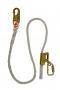 Elk River Adjustable Positioning Lanyard with Steel Snaphook