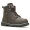 Wolverine Men's Floorhand Insulated 6 Inch Work Boots with Steel Toe (Dark Brown)