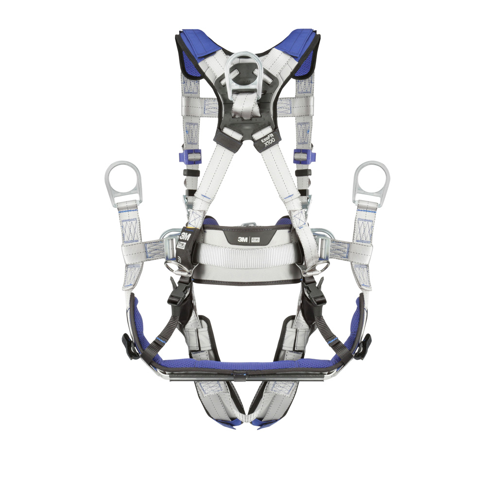 3M DBI-SALA ExoFit X100 Comfort Tower Climbing Harness with Tongue and Buckle from Columbia Safety