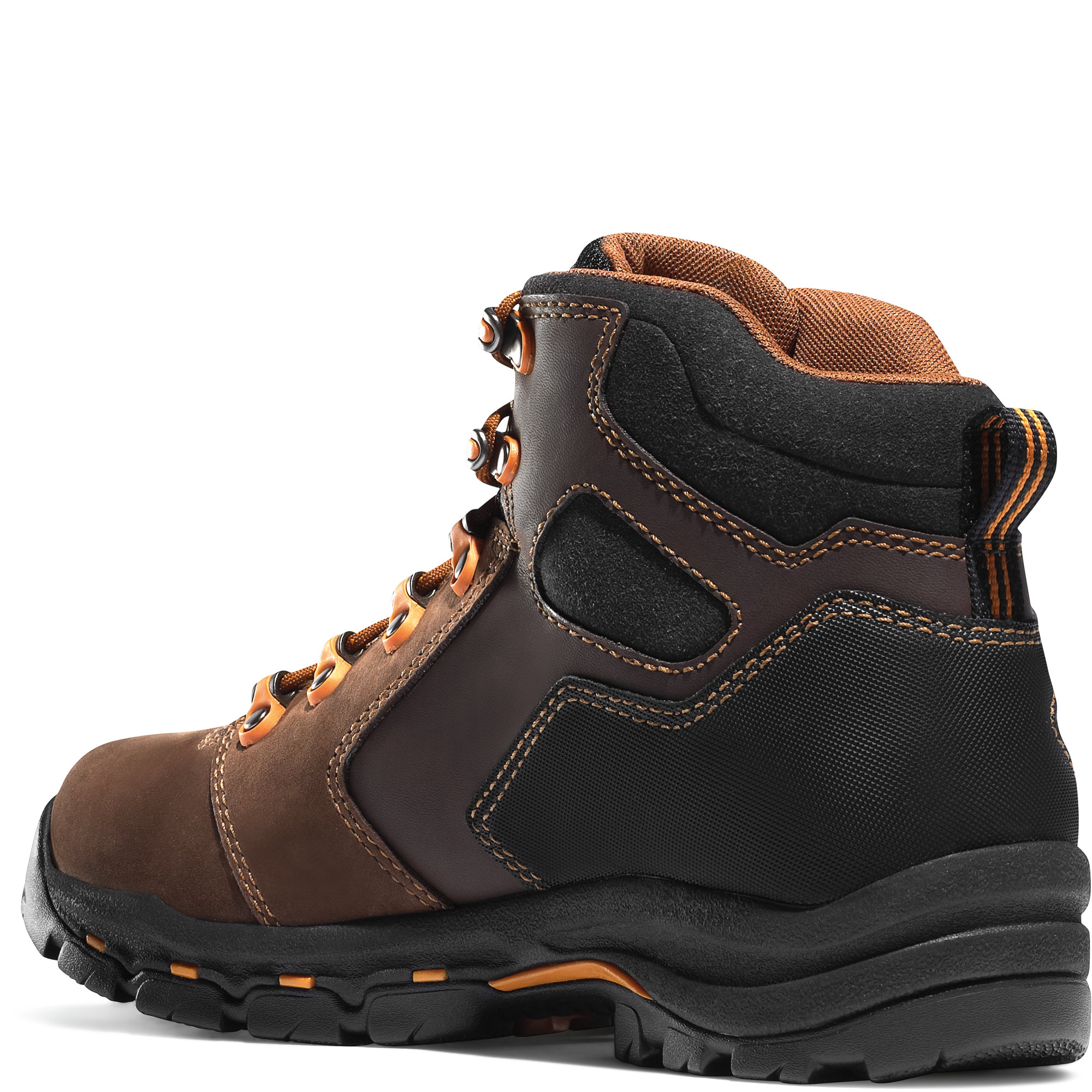 Danner Men's Vicious 4-1/2 Inch Work Boots with Composite Toe (Brown/Orange) from Columbia Safety