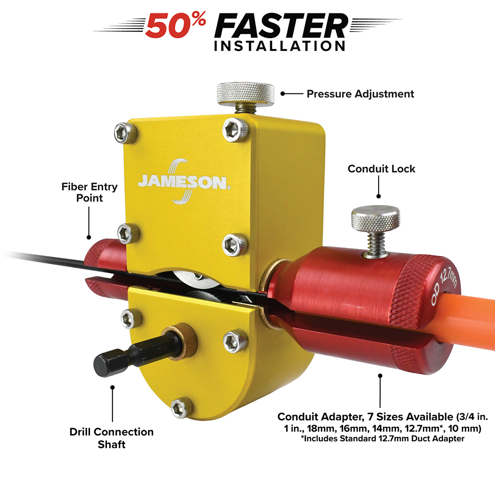 Jameson Flat Drop Fiber Driver Set from Columbia Safety