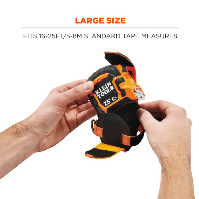 Ergodyne Squids 3770 Large Tape Measure Holder with Belt Clip from Columbia Safety