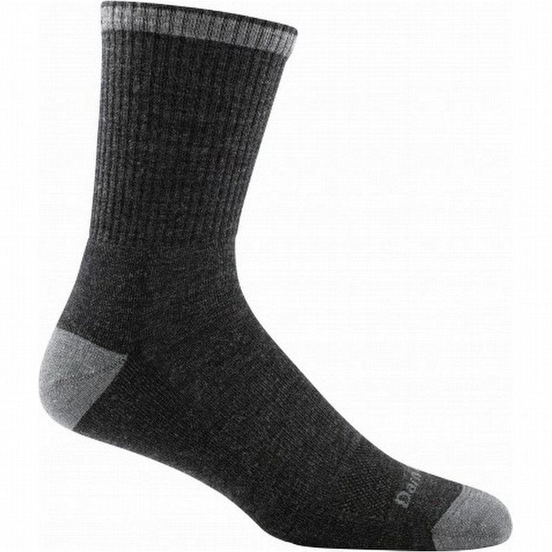 Darn Tough Fred Tuttle Cushioned Micro Crew Sock Gravel from Columbia Safety