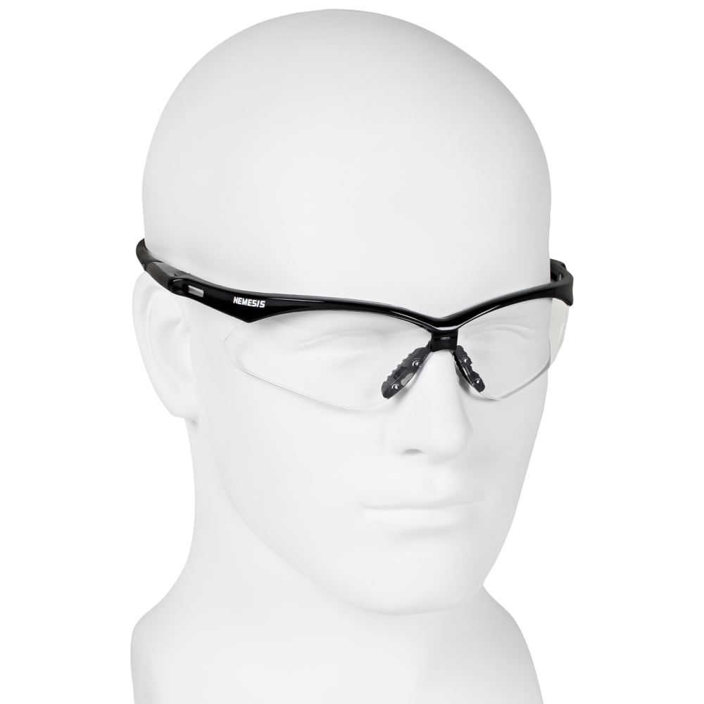 KleenGuard V30 Nemesis Clear Lens Safety Glasses from Columbia Safety