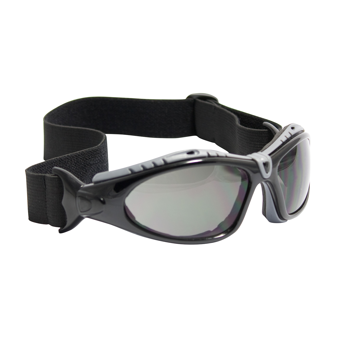 Bouton Fuselage Gray Lens Interchangeable Temple Safety Glasses from Columbia Safety