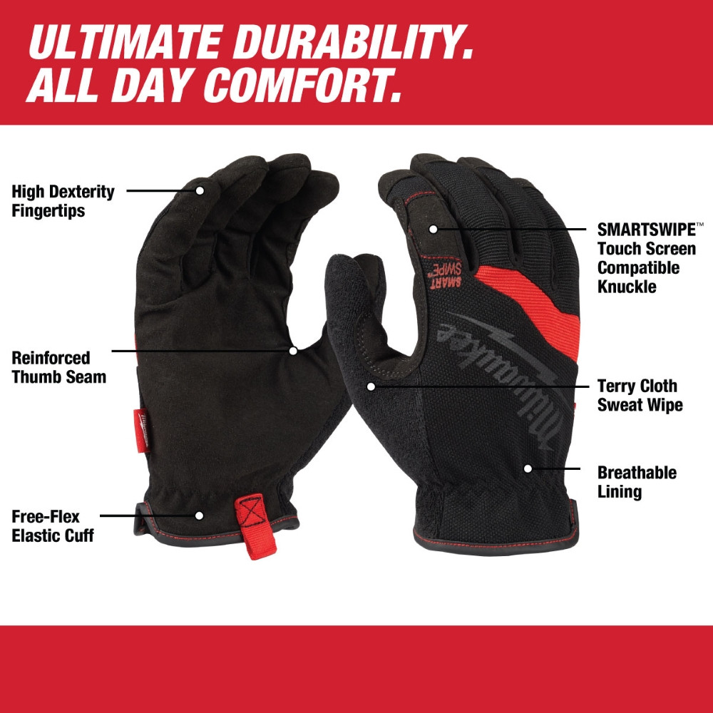 Milwaukee Free-Flex Gloves (6-Pack) from Columbia Safety