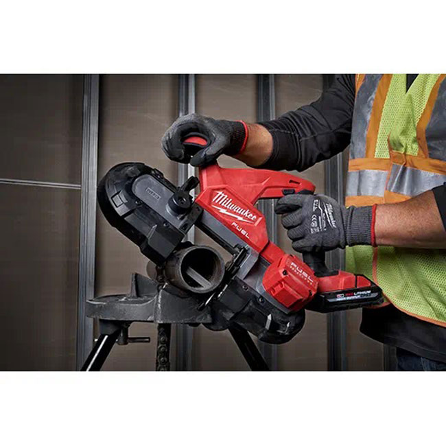 Milwaukee M18 FUEL Compact Band Saw Kit from Columbia Safety