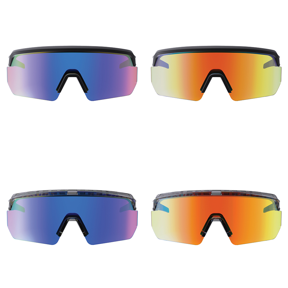 Ergodyne Skullerz AEGIR Anti-Scratch and Enhanced Anti-Fog Safety Glasses Sunglasses with Mirror Lenses from Columbia Safety