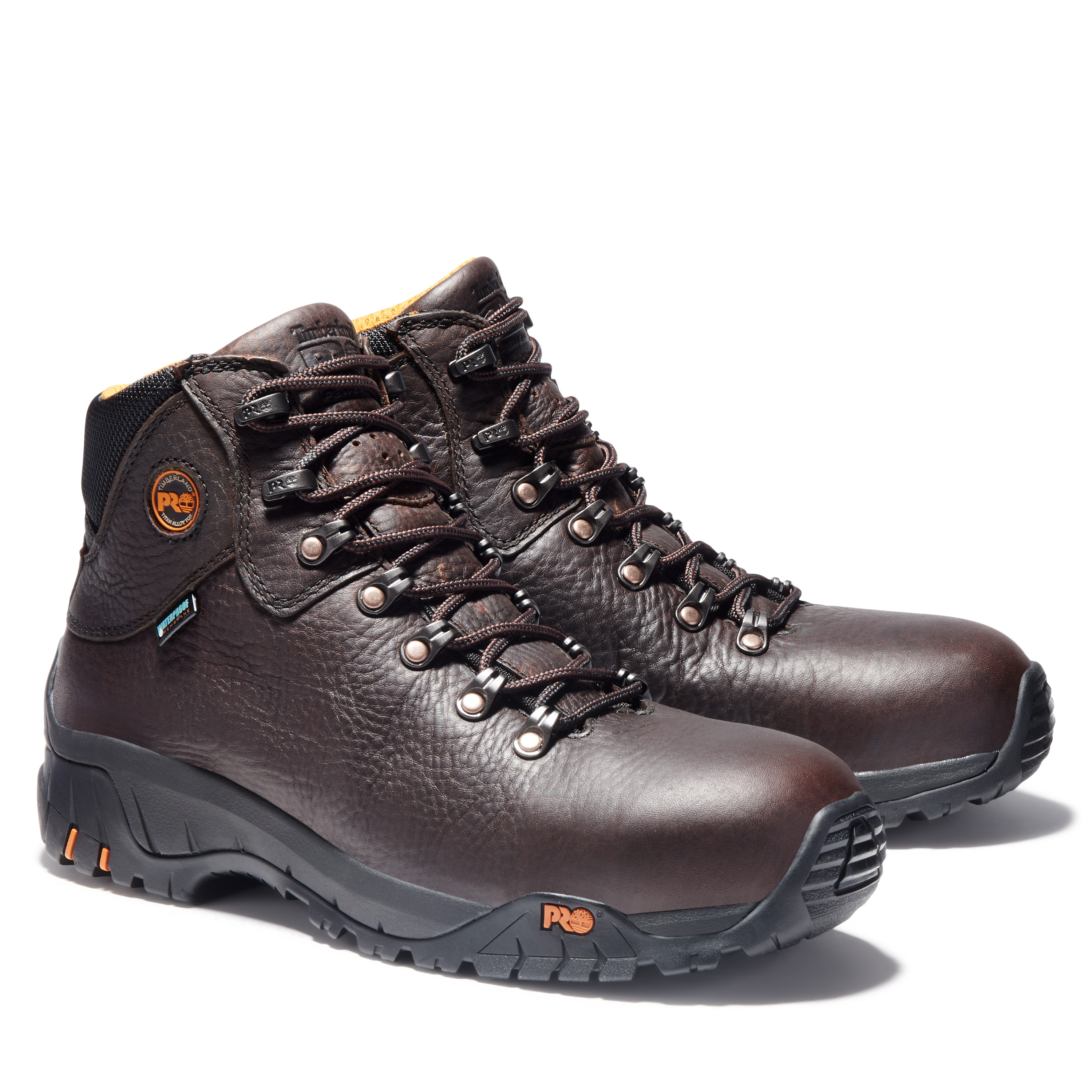 Timberland PRO Men's TiTAN Trekker Alloy Toe Waterproof Work Boots from Columbia Safety