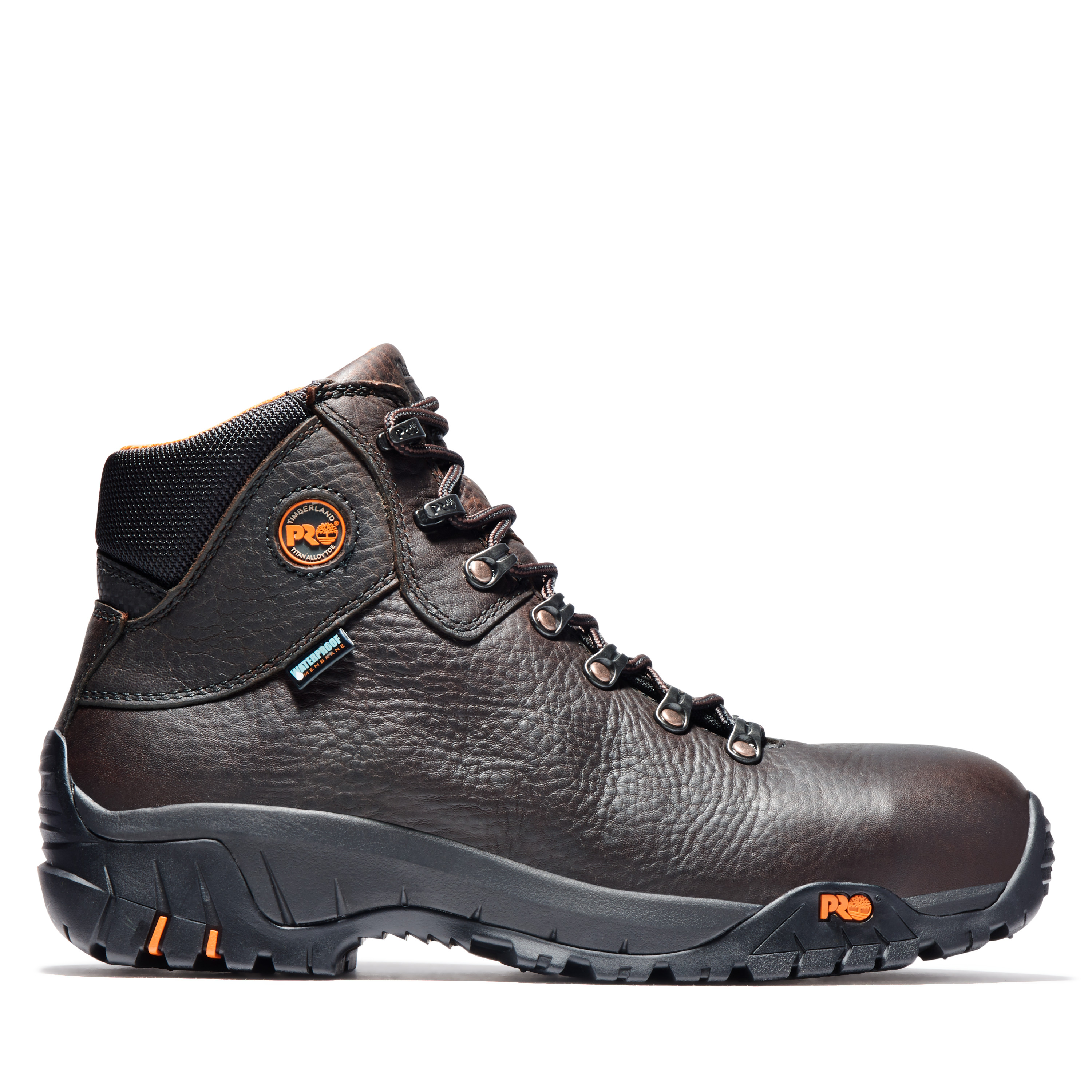 Timberland PRO Men's TiTAN Trekker Alloy Toe Waterproof Work Boots from Columbia Safety