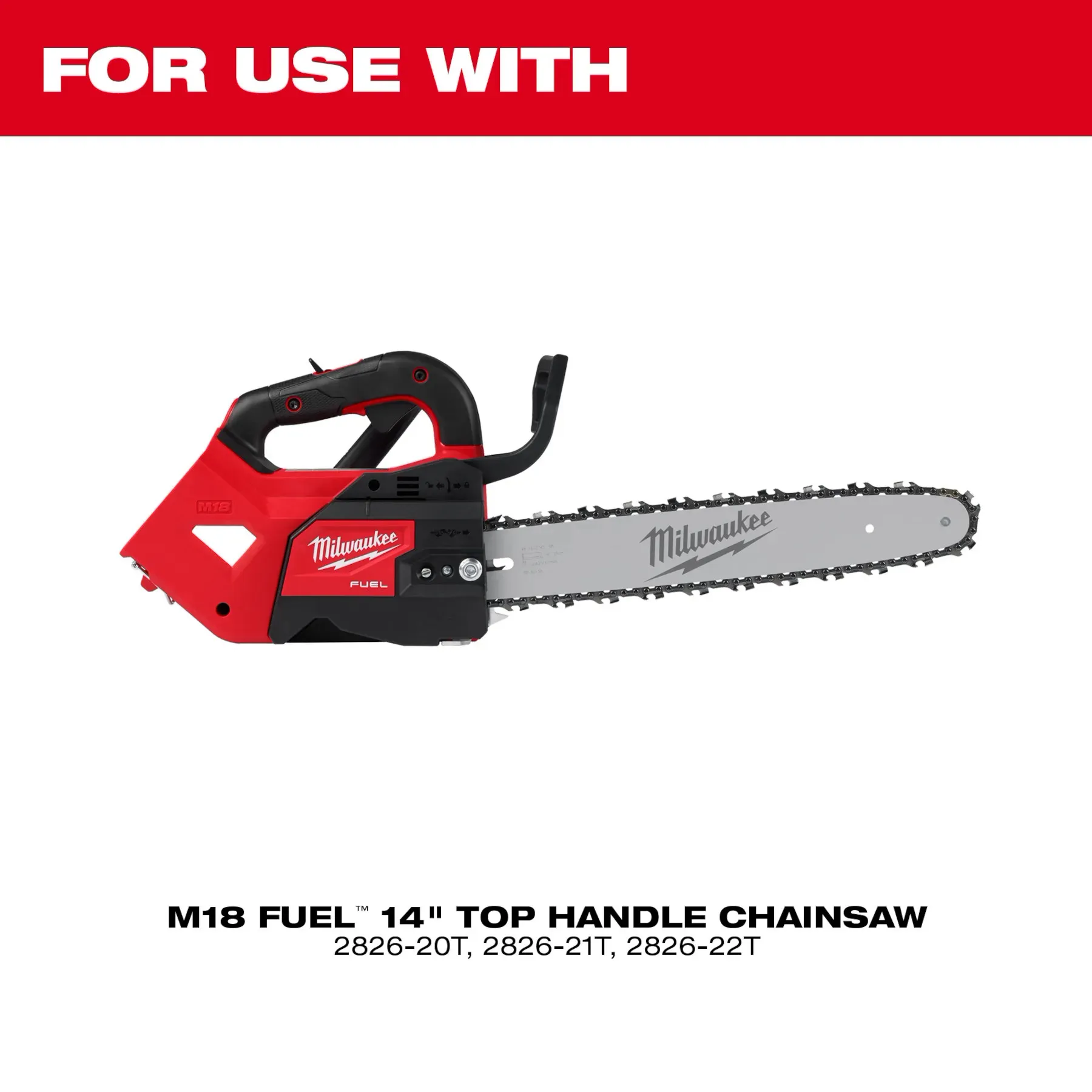 Milwaukee 14" Top Handle Chainsaw Guide Bar from Columbia Safety