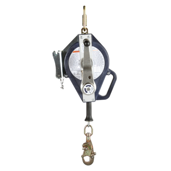 3M DBI-SALA Ultra-Lok 3-Way Retrieval Self-Retracting Lifeline with Bracket 3503886, Galvanized Cable, 50 ft from Columbia Safety