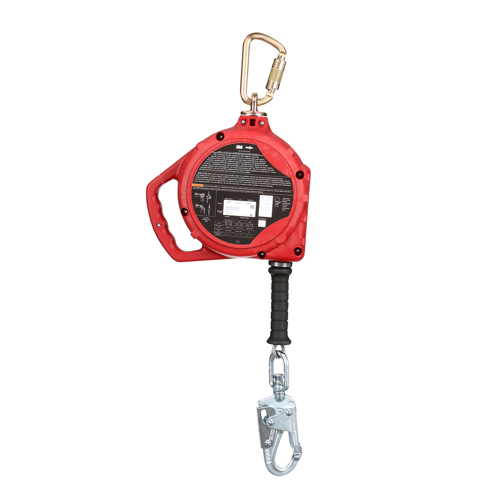 3M Protecta 20ft Steel Swivel Snap Hook Galvanized Cable Self-Retracting Lifeline from Columbia Safety