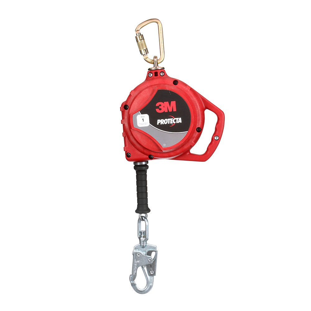 3M Protecta 20ft Steel Swivel Snap Hook Galvanized Cable Self-Retracting Lifeline from Columbia Safety