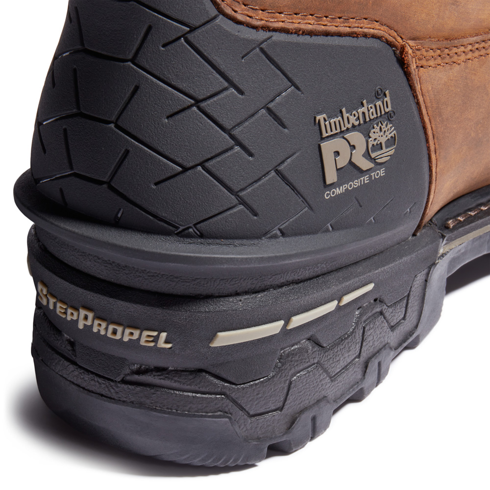 Timberland PRO Men's Boondock HD 8 Inch Composite Toe Waterproof Work Boots from Columbia Safety