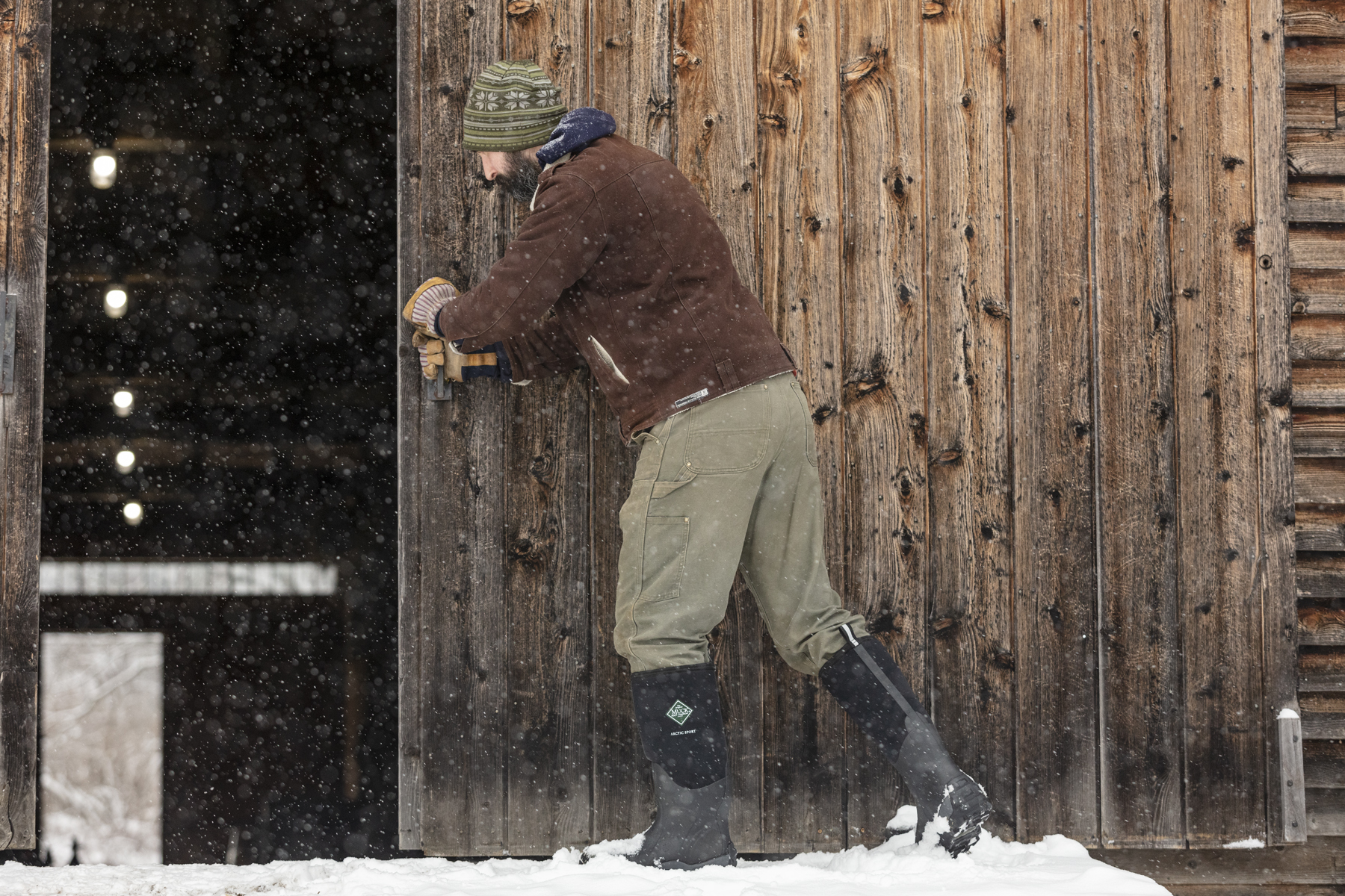 Muck Men's Arctic Sport Tall Rubber Work Boots from Columbia Safety