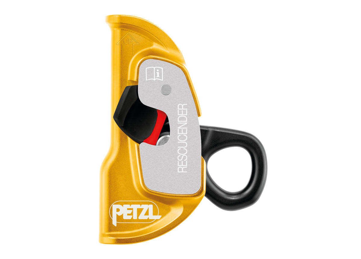 Petzl RESCUCENDER Openable Cam-Loaded Rope Clamp from Columbia Safety