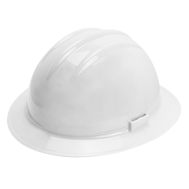 Bullard Classic Full Brim XL Hard Hat with Accessory Slots from Columbia Safety