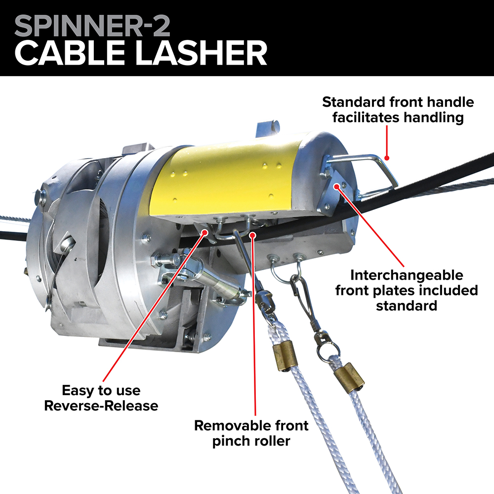 Jameson Spinner-2 Cable Lasher from Columbia Safety