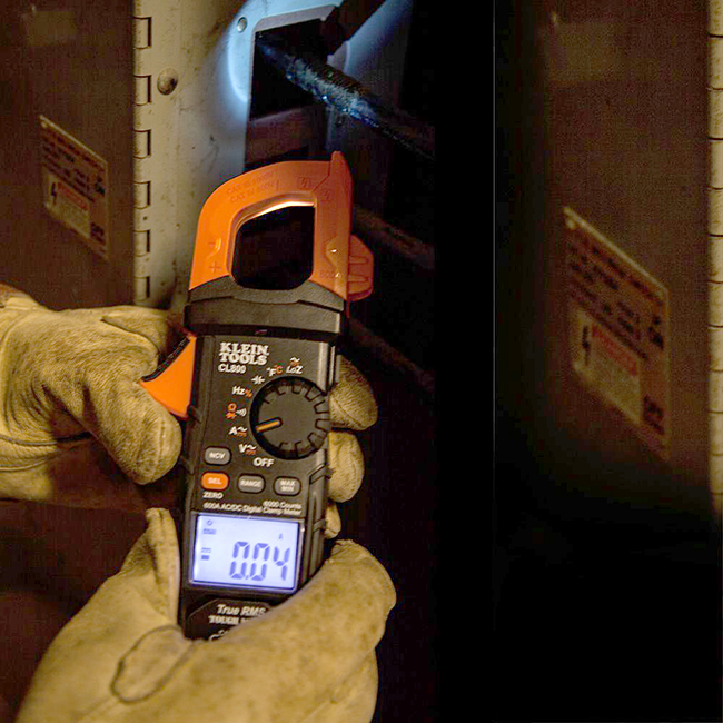 Klein Tools CL800 Digital Clamp Meter AC/DC Auto-Ranging from Columbia Safety