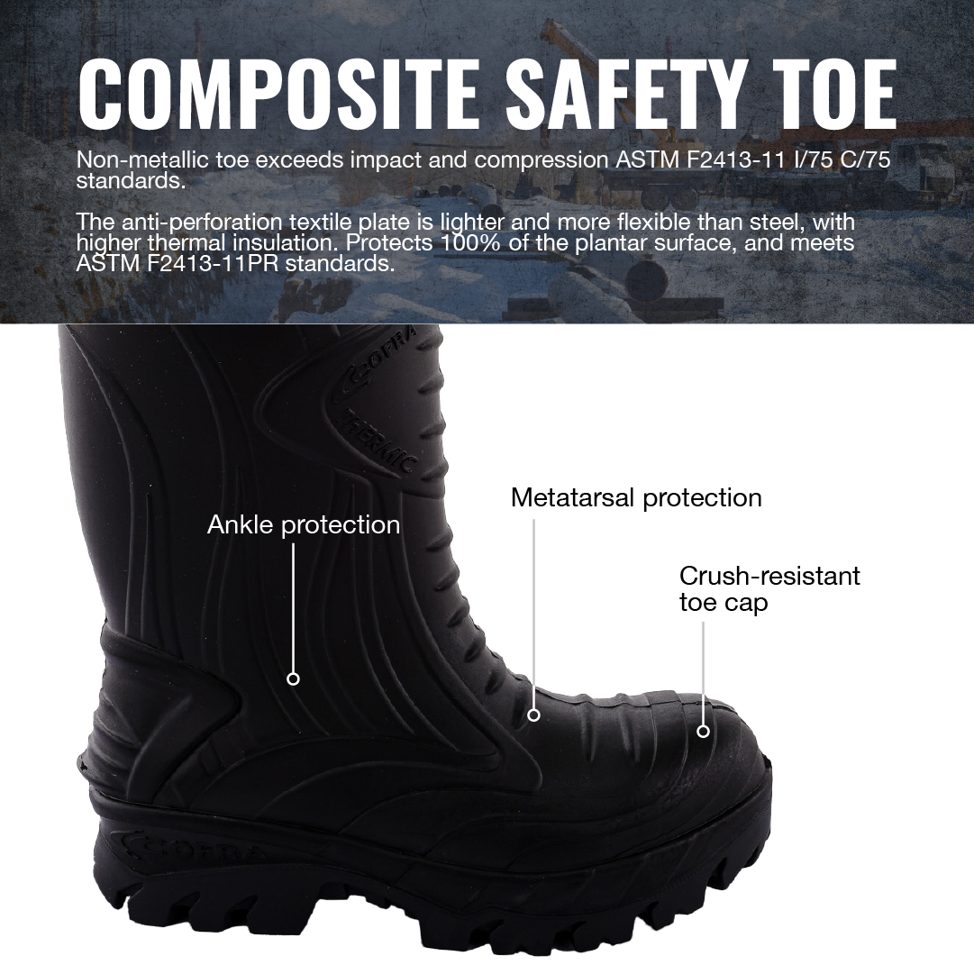 Cofra Thermic Insulated Met Guard Work Boots with Composite Toe from Columbia Safety