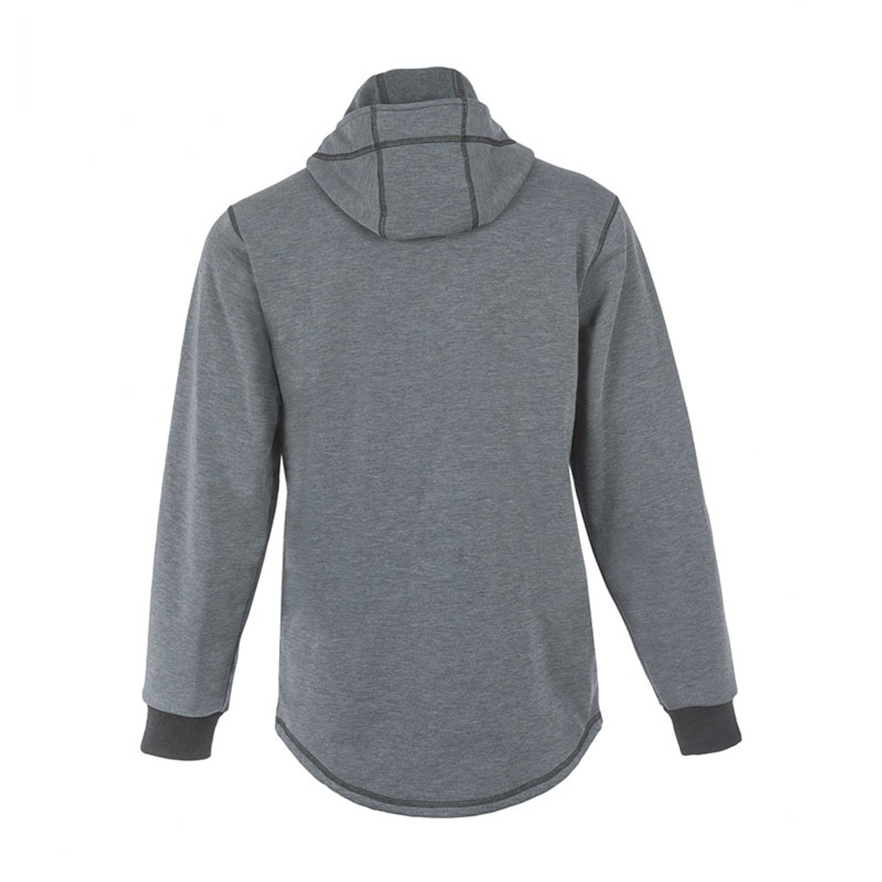 DragonWear FR Elements Cyclone Hoodie- Grey from Columbia Safety