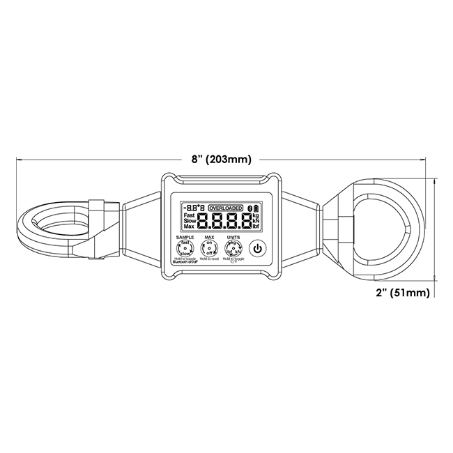 Rock Exotica LC1 Enforcer Load Cell from Columbia Safety