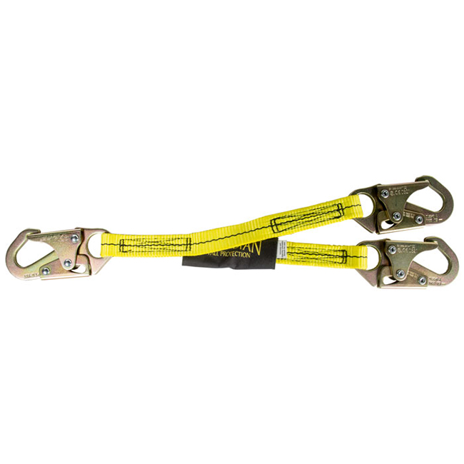 Guardian Fall Protection Rebar Positioning Device Web 22 Inch Non-Swivel Steel Snap Hooks from Columbia Safety