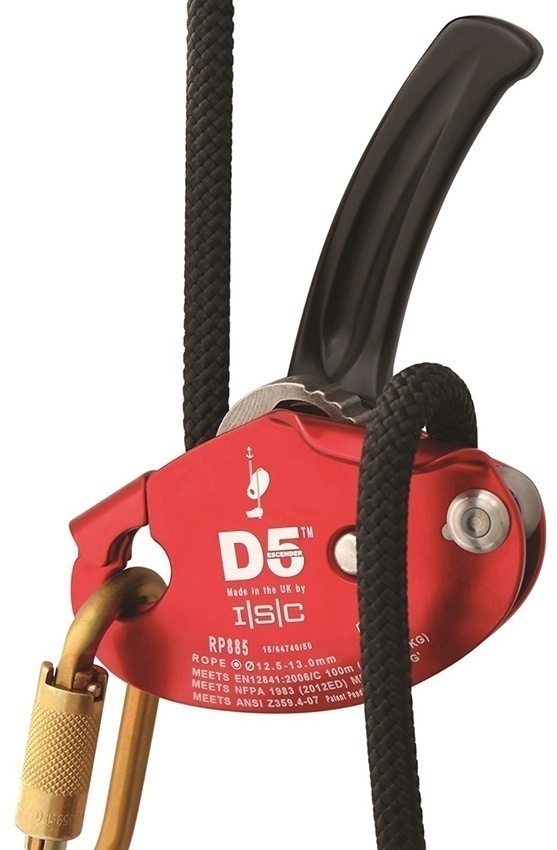 ISC D5 Work Rescue Descender from Columbia Safety