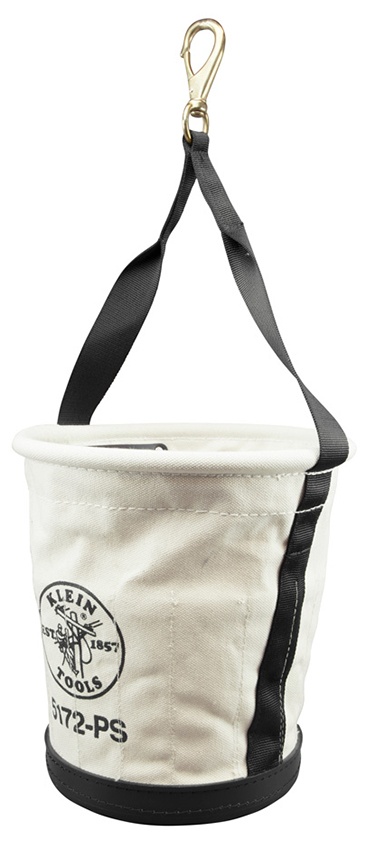 Klein Tools 5172PS Tapered Wall Bucket with 15 Inside Pockets from Columbia Safety