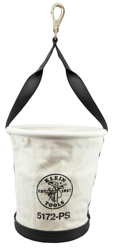 Klein Tools 5172PS Tapered Wall Bucket with 15 Inside Pockets from Columbia Safety