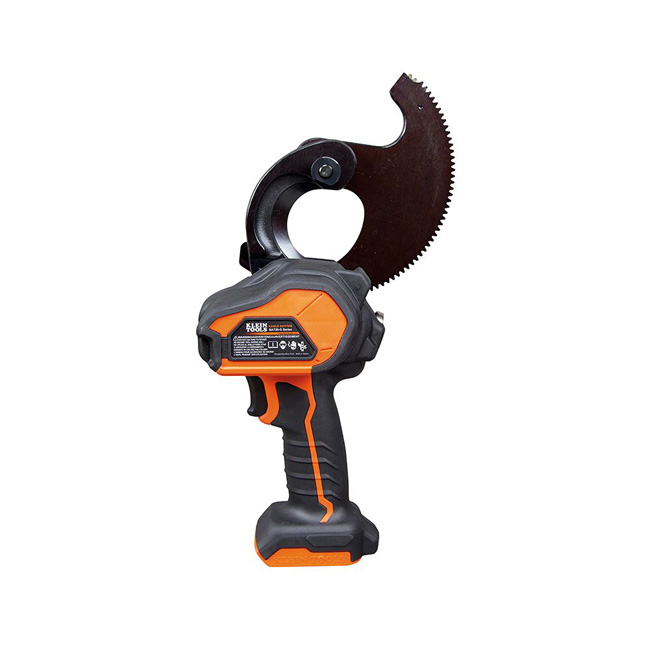 Klein Tools Battery-Operated 2 Ah Cu/AI Closed-Jaw Cable Cutter from Columbia Safety