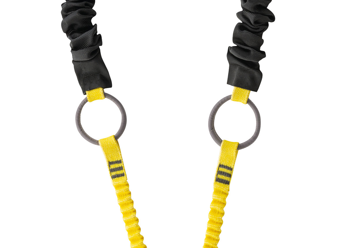 Petzl ABSORBICA-Y Tie-Back Twin Leg Lanyard from Columbia Safety