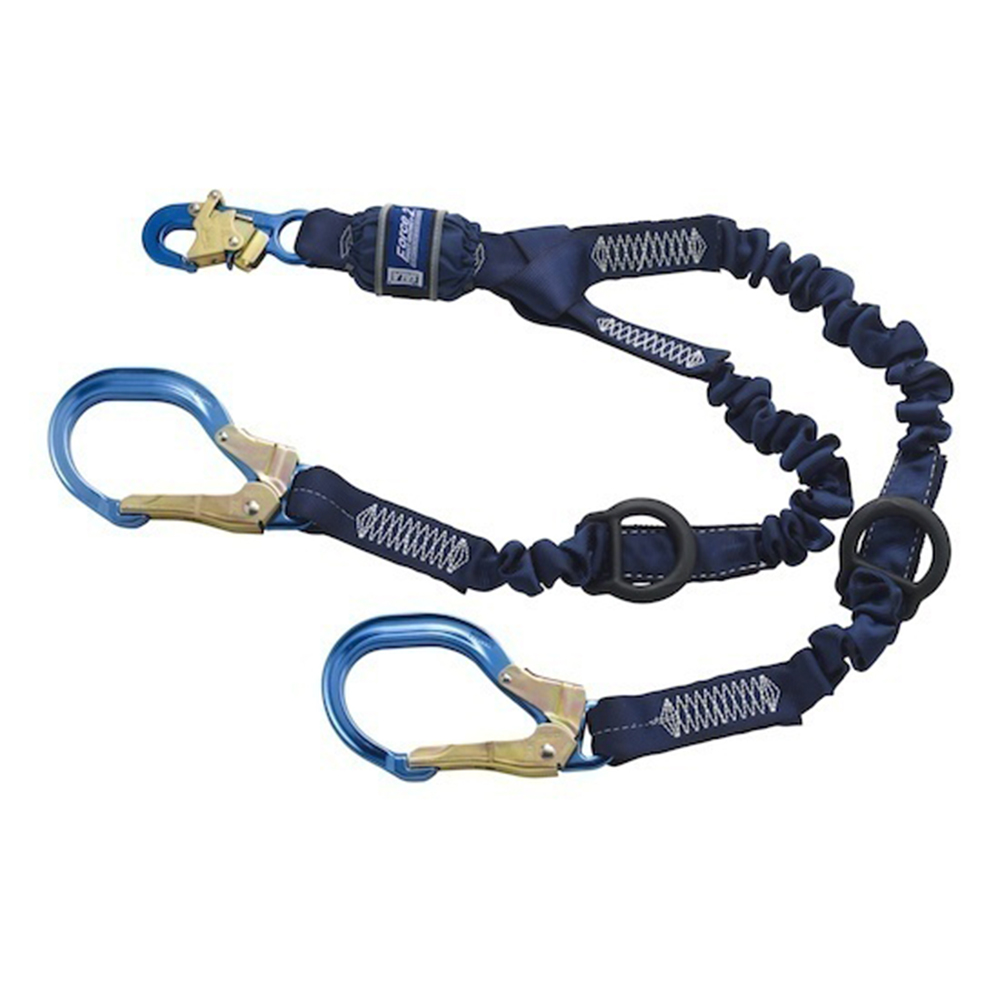 3M DBI Sala Force2 Elastic Shock Absorbing Twin Leg Lanyard from Columbia Safety