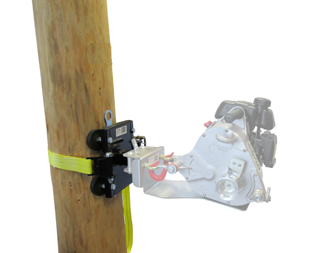 Portable Winch Anchor System for Trees and Poles with Strap from Columbia Safety