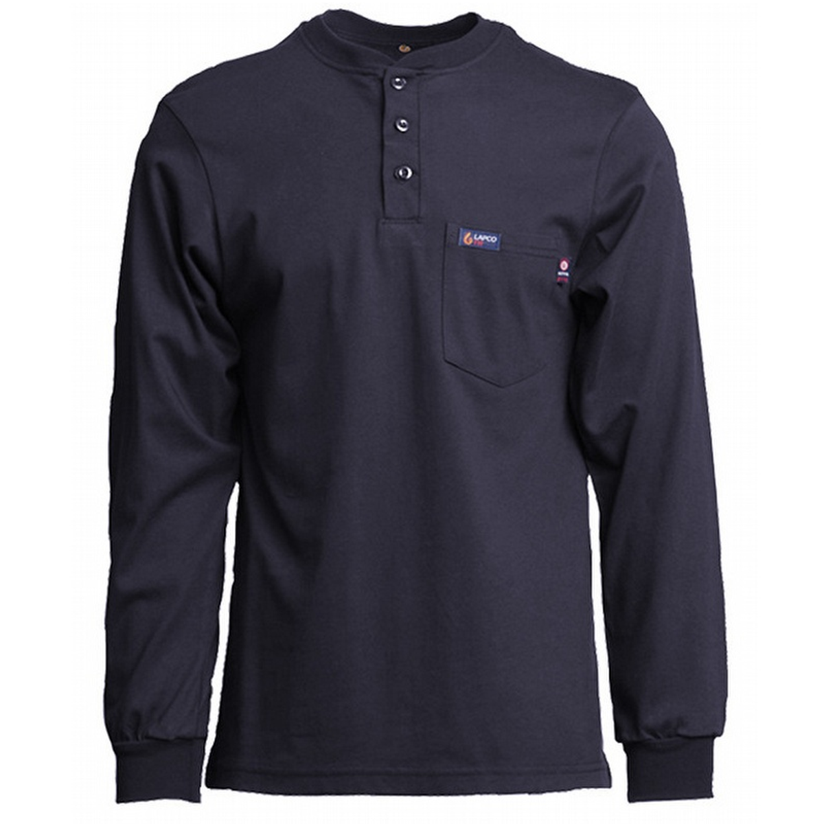 Lapco FR Henley Tee -  Navy from Columbia Safety