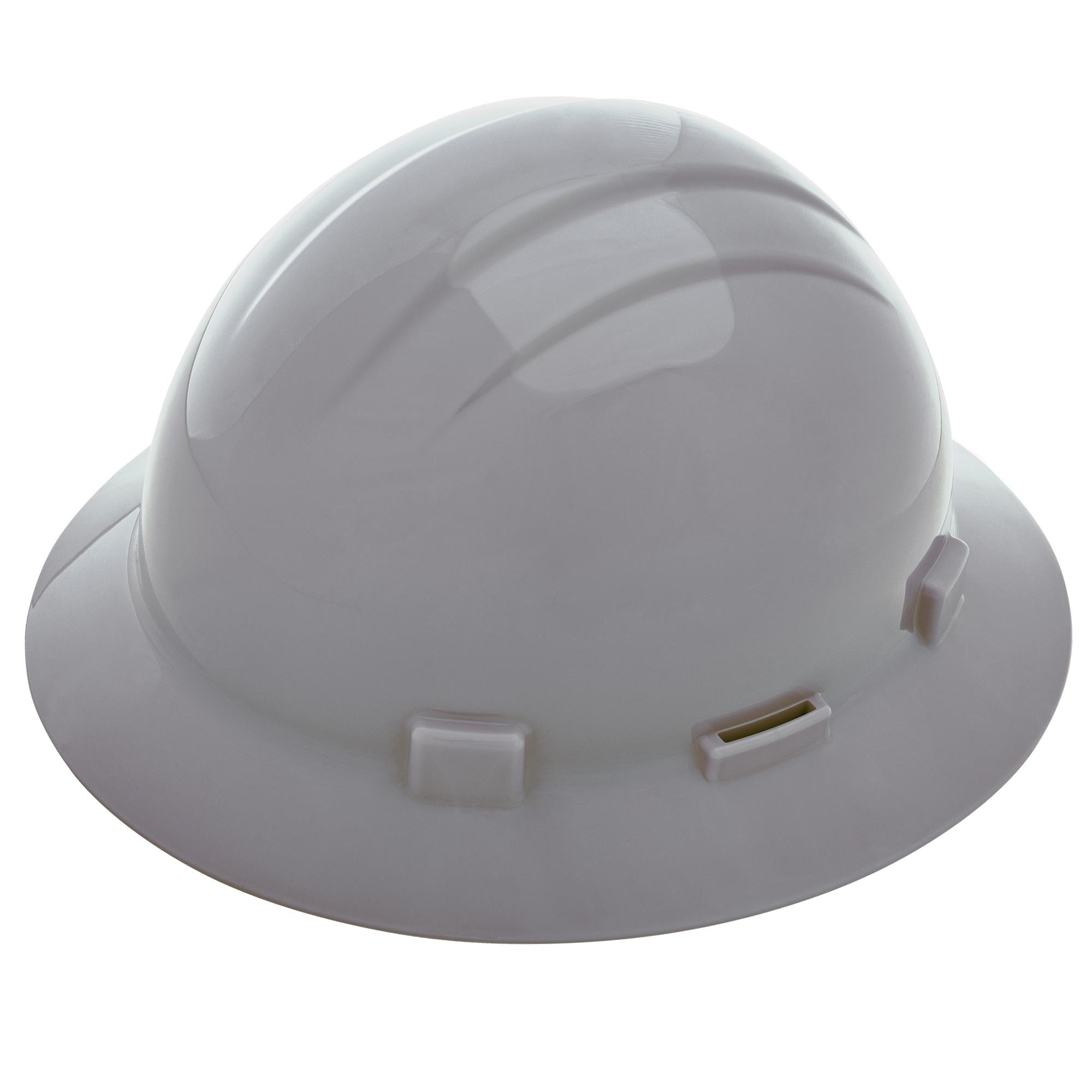 ERB Americana Full Brim Hard Hat with Accessory Slots from Columbia Safety