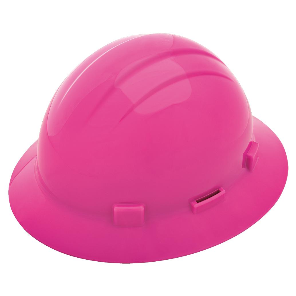 ERB Americana Full Brim Hard Hat with Accessory Slots from Columbia Safety