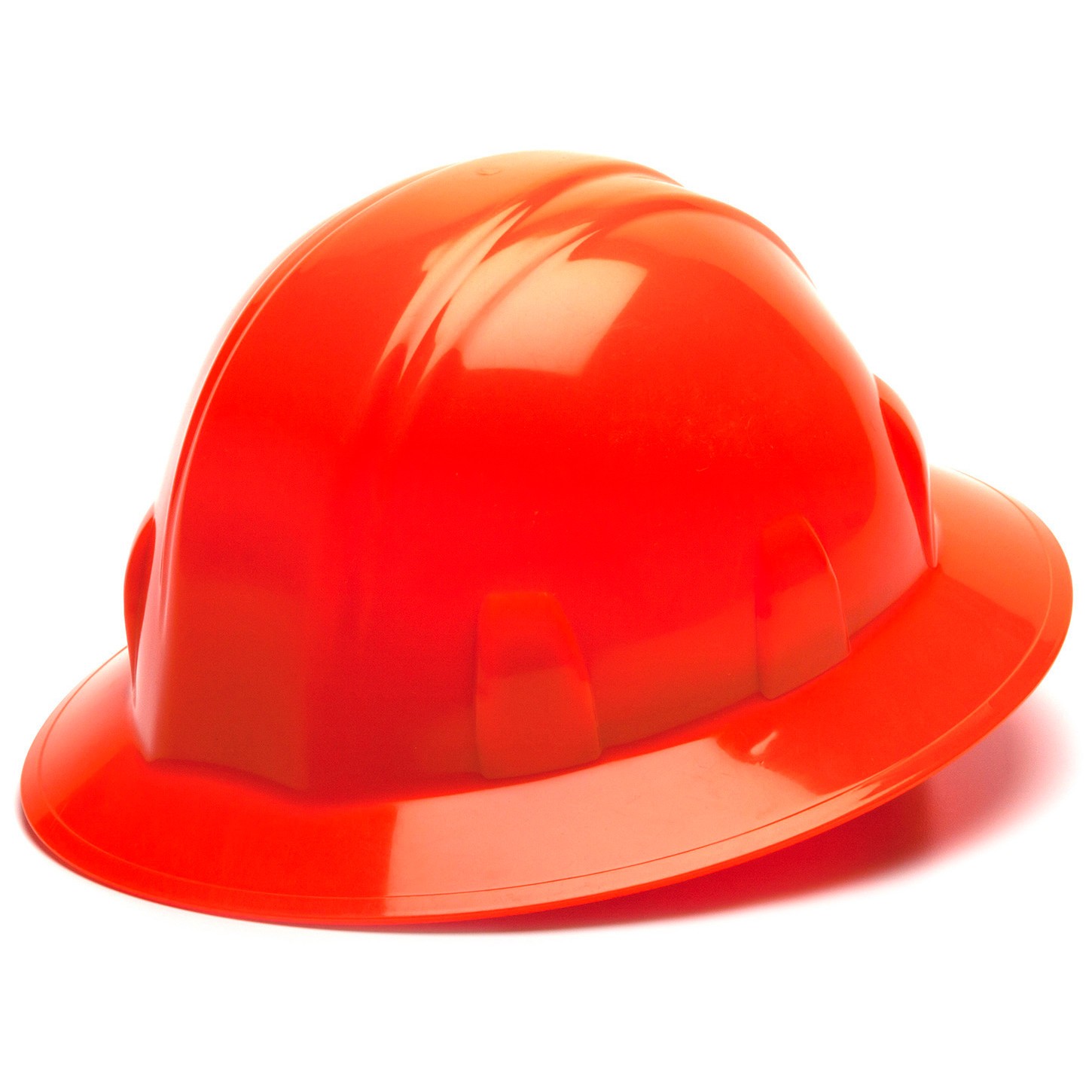 Pyramex SL Series Full Brim Hard Hat with 4 Point Ratchet Suspension from Columbia Safety